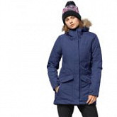 Куртка женская Jack Wolfskin Coastal Range Parka lapiz blue