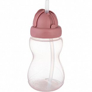 Поильник Canpol babies спортивный со складывающейся трубочкой 12м+ 270 мл (56/109_pin2) pink