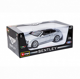 Коллекционная машина Bburago 1:18 Bentley Continental (18-11037)
