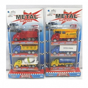 Набор грузовых машинок Qunxing Toys 6026H