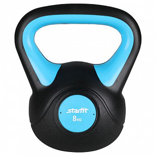 Гиря пластиковая Starfit 8кг DB-502 Blue