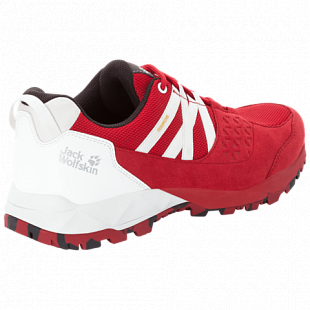 Полуботинки мужские Jack Wolfskin Cascade Hike Texapore Low M red / white