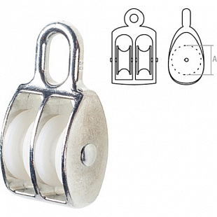 Блок двойной Starfix BK-Duplex-PL 5 см SMP-18136-1