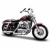 Масштабная модель мотоцикла Maisto 1:18 Harley Davidson 2013 XL 1200V Seventy-Two (31360) red