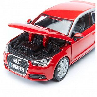 Коллекционная машина Bburago 1:24  Audi A1 (18-22127) red