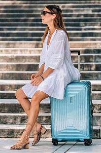 Чемодан Samsonite Neopulse 55см 44D-01005 Blue