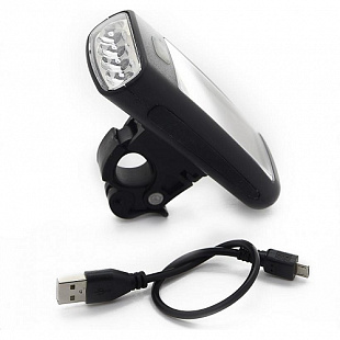 Велофара на солнечных батареях с usb выходом jy-377