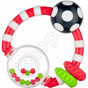 Погремушка Canpol Babies Мячик и цветные шарики (56/145) red