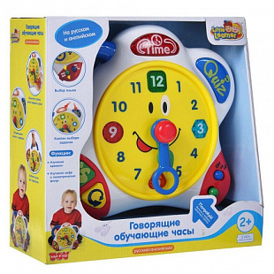Игрушка Hap-p-Kid Развивающая игрушка "Часики" (на двух языках) 3898T