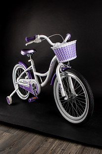 Велосипед Tech Team Merlin 20" 2021 white/purple