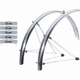 Крылья SKS Chromoplastics P 45 мм 28" 10119 silver