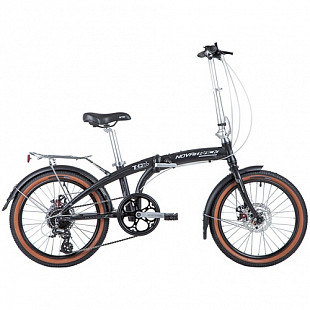 Велосипед Novatrack TG-20 Disc 20" (2020) 20FATG8SD.BK20 black