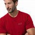 Футболка мужская Jack Wolfskin Crosstrail T Men ruby red