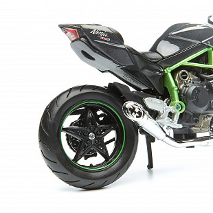 Мотоцикл Maisto 1:12 Kawasaki Ninja H2 R 31101 (20-16880) green/black