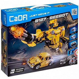 Конструктор на радиоуправлении CaDa 2 в 1 трансформер B127-BeeBot C51029W