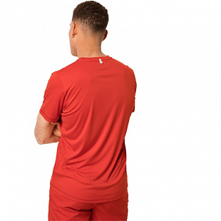 Майка мужская Jack Wolfskin Sierra T M lava red