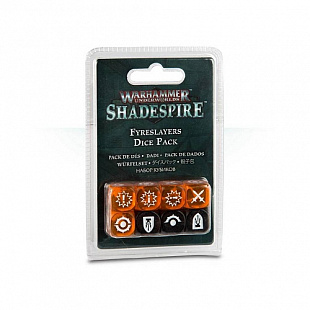 Набор кубов Games Workshop Warhammer Underworlds Shadespire: Fyreslayers Dice Pack 110-14