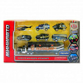 Набор автомобилей Play Smart Миниавто Полиция 6385