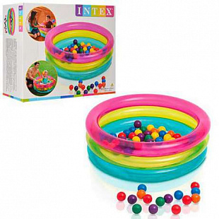 Надувной бассейн Intex 3-Ring 48674