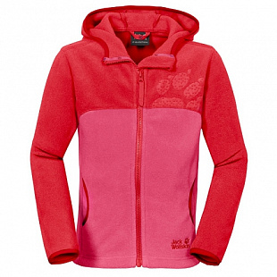 Джемпер детский Jack Wolfskin Squirrel 2 Jkt K 1605681 pink