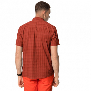 Рубашка мужская Jack Wolfskin Rays Stretch Vent Shirt Men mexican pepper checks