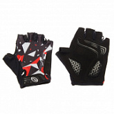 Велоперчатки Jaffson SCG 46-0384 black/white/red