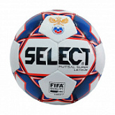 Мяч минифутбольный Select Super League АМФР РФС FIFA (172) White/Blue/Red 62-64