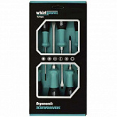 Набор отверток Whirlpower 6пр., усил., шестригр. жало под ключ S11-0506