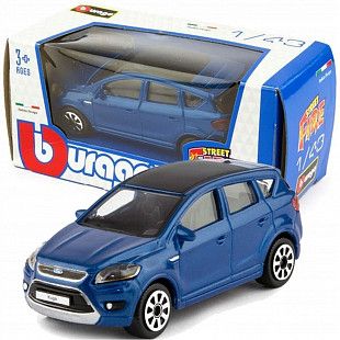 Машинка Bburago 1:43 Ford Kuga 2009 (18-30000/18-30210) blue