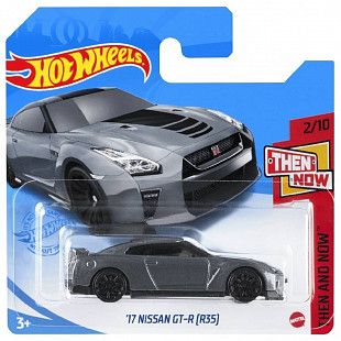 Машинка Hot Wheels Базовой коллекции 17 Nissan GT-R [R35] 79/250 (5785 GTC70)