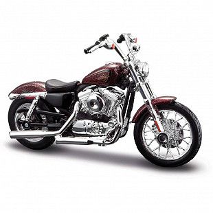 Масштабная модель мотоцикла Maisto 1:18 Harley Davidson 2013 XL 1200V Seventy-Two (31360) red