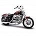 Масштабная модель мотоцикла Maisto 1:18 Harley Davidson 2013 XL 1200V Seventy-Two (31360) red