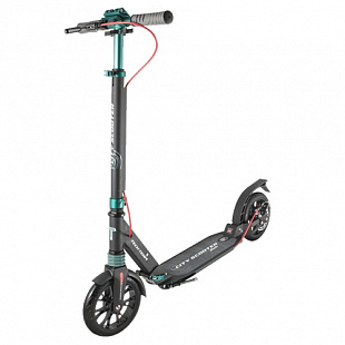Самокат складной Tech Team City Scooter Disk Brake 2020 Black/green