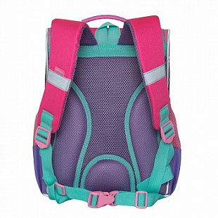 Рюкзак школьный GRIZZLY RA-973-5 /1 honeysuckle/lavender