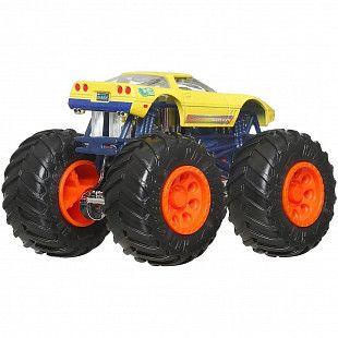 Машинка Hot Wheels Монстр трак Barbie Corvette XL (FYJ44 JCD97)