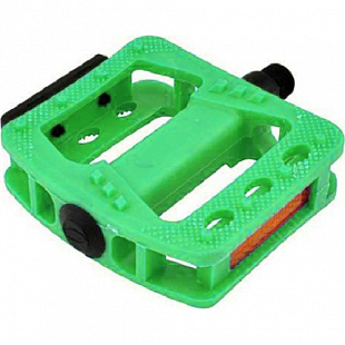 Педали Longus BMX/MTB Pl green 400366G