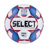 Мяч футбольный Select Super League АМФР FIFA №4 1000417 white/blue/red