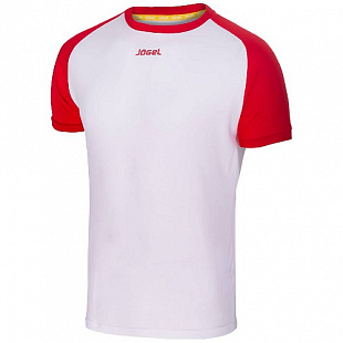 Футболка футбольная Jogel JFT-1011-012 white/red