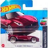 Машинка Hot Wheels Базовой коллекции '15 Jaguar F-Type Project 7 116/250 (5785 HTD74)
