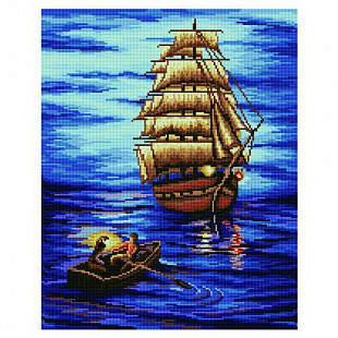 Алмазная мозаика Picasso "Огни ночного моря" PD4050006