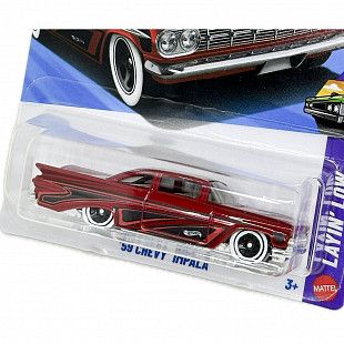 Машинка Hot Wheels Базовой коллекции '59 Chevy Impala 44/250 (5785 JJJ15) mainline 2025