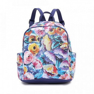 Рюкзак Ors Oro DS-938 purple/turquoise flowers