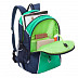 Школьный рюкзак GRIZZLY RB-963-1 green/dark blue