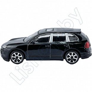 Машинка Bburago 1:43 Porsche Cayenne Turbo (18-30000/18-30217) black