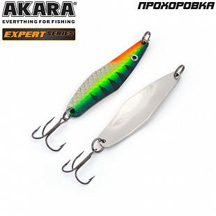 Блесна колеблющаяся Akara Expert Прохоровка 80 мм 18/SIL BL-PH80-18-18/SIL