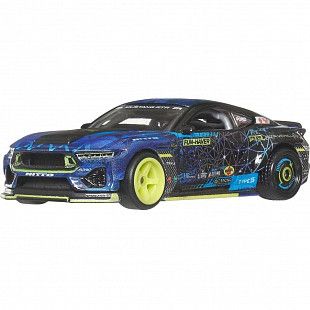Машинка Hot Wheels Premium 2024 Ford Mustang RTR Spec 5-FD (FPY86 JBK48)