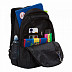 Рюкзак школьный GRIZZLY RU-130-4 /2 black/white