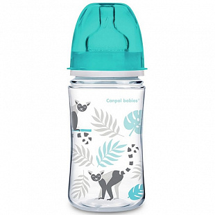 Бутылочка Canpol babies EasyStart Jungle Пластиковая 3м+ 240 мл 35/227promexp_grey