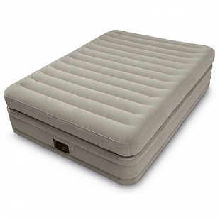 Надувная кровать Intex Queen Comfort Elevated со встроенным насосом 152х203х51 см 64446