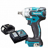 Аккумуляторный ударный гайковерт Makita DTW285Z + BL1830B + DC18RC DTW285ZRF